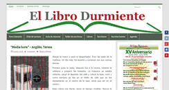 Desktop Screenshot of ellibrodurmiente.org